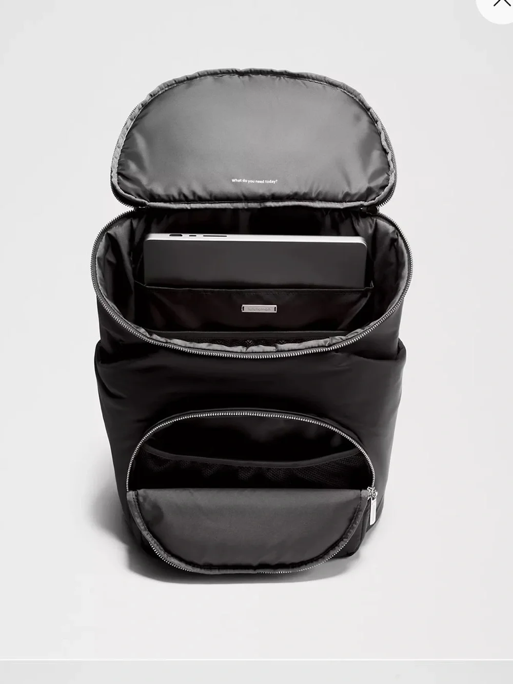 Lululemon New Parent Backpack 17L Black Diaper Bag